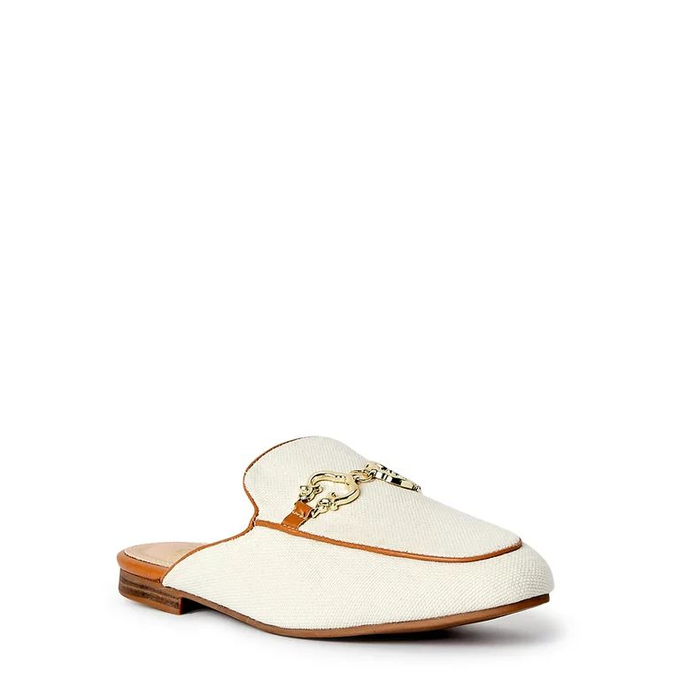 C. Wonder Women's Canvas Mule with Horse Bit Buckle | Walmart (US)