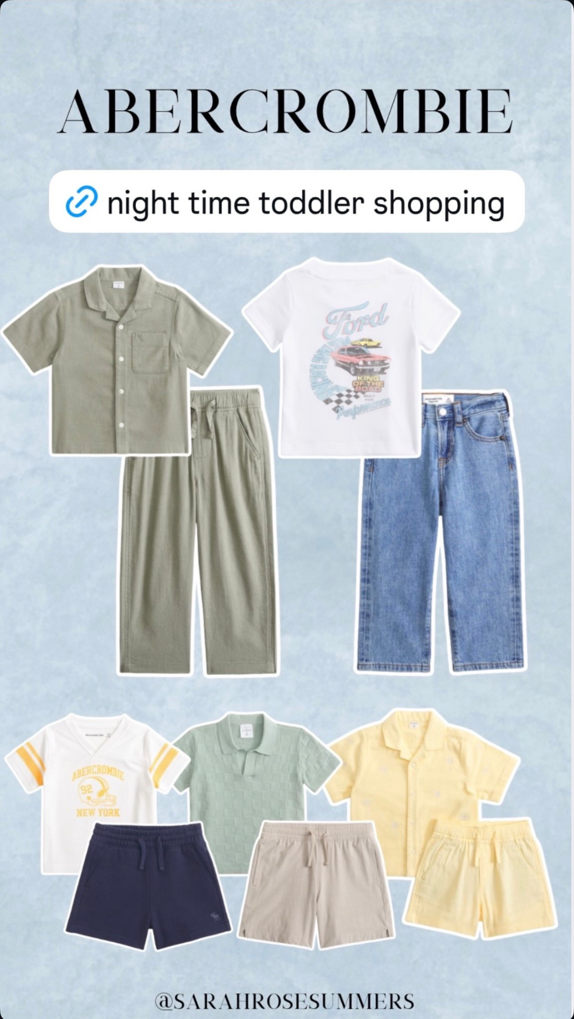 Abercrombie Toddler
Toddler Boy Spring Outfits 

#LTKBaby #LTKKids