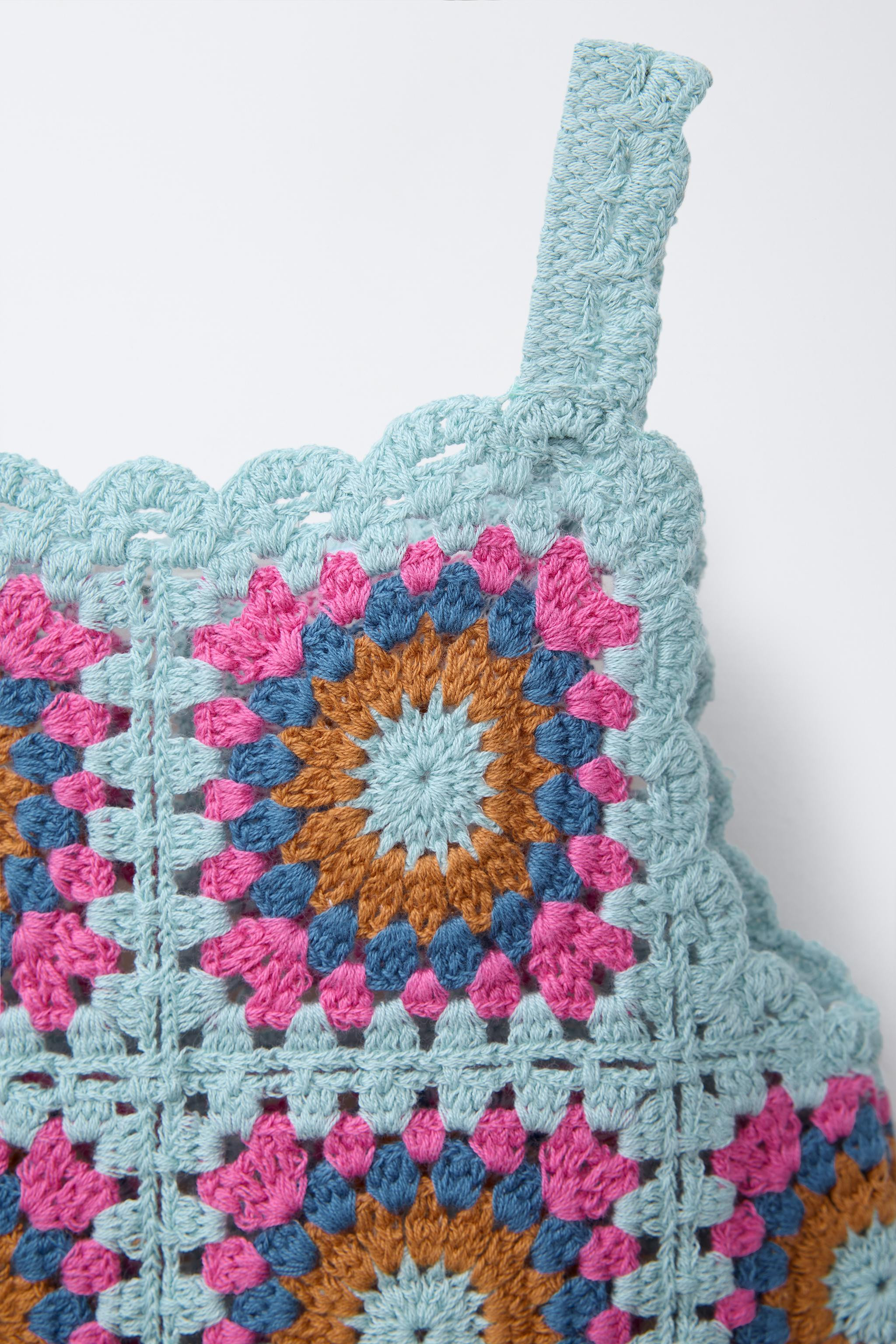 CROCHET KNIT DRESS | Zara US