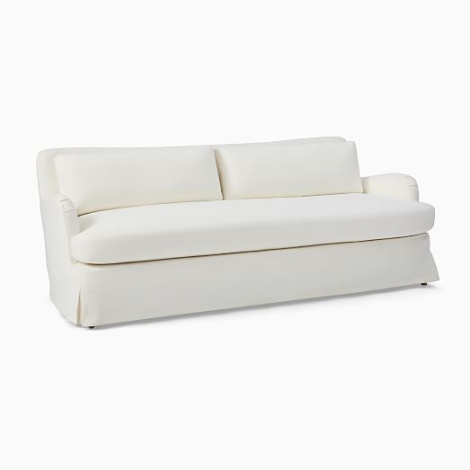 Sophie Skirted Slipcover Sofa (62"&ndash;82") | West Elm (US)