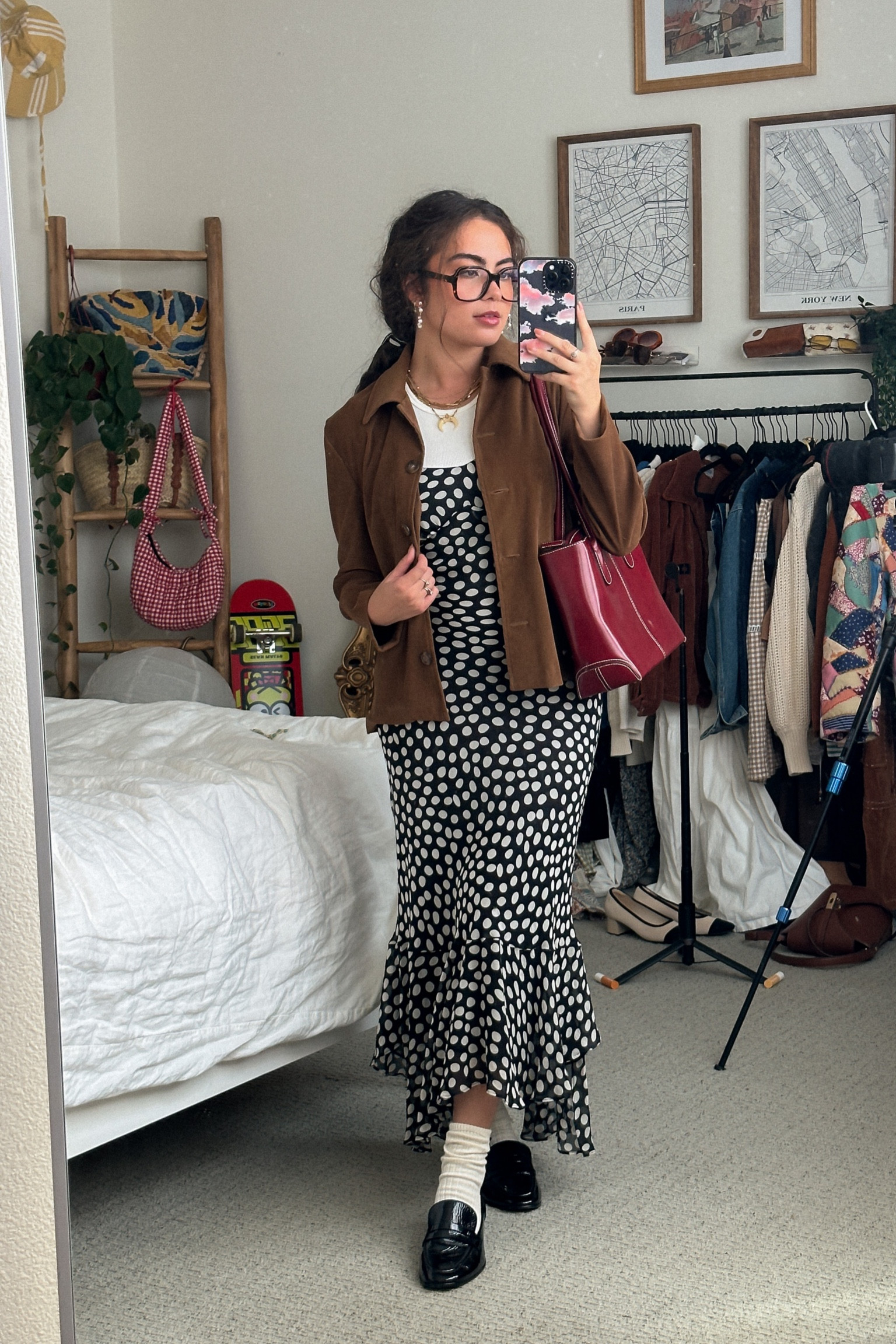 some double layering is a great way to get a more interesting and textured outfit ✨ perfect to experiment with this fall 🍂 

#LTKSeasonal #LTKstyletip #LTKitbag
