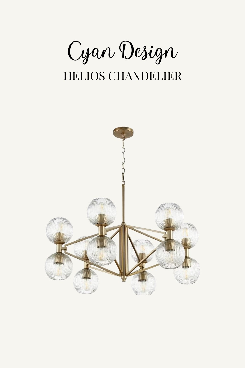 Shop the Helios Chandelier by Cyan Design!