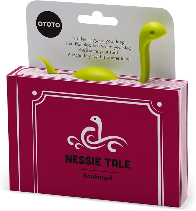 OTOTO Nessie Tale Book Mark - Green Pagekeeper Bookmark - Unique Gifts for Readers, Women & Men, ... | Amazon (US)