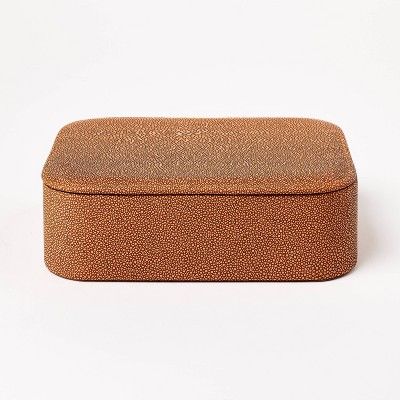 Shagreen Box with Lid - Threshold™ designed with Studio McGee | Target