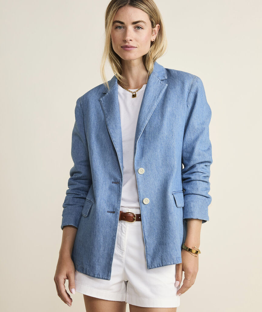 Chambray Blazer | vineyard vines