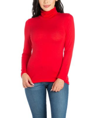 Women's Classic Long Sleeve Turtleneck Top - Macy's | Macy's