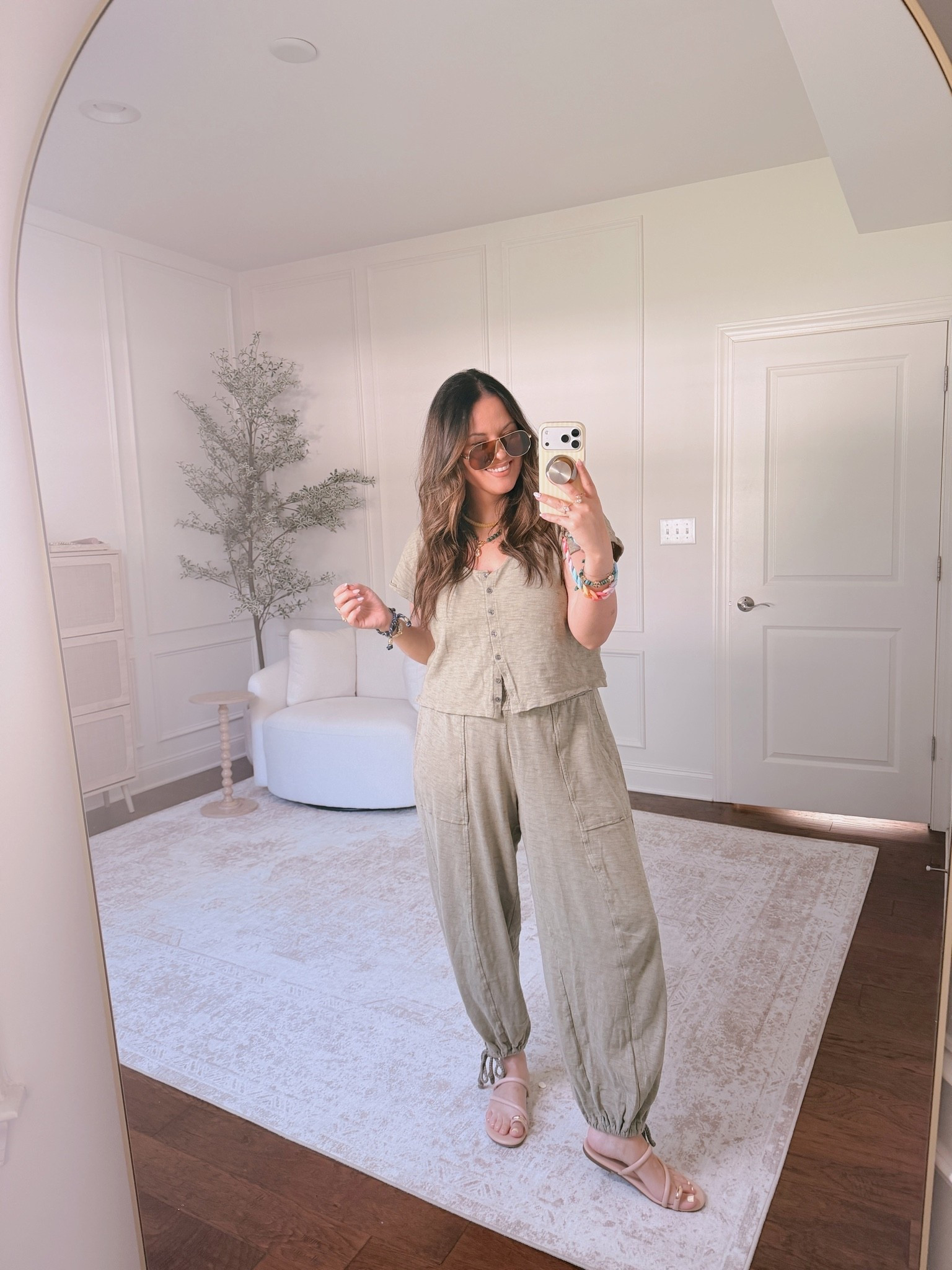 Wearing an XL in both pieces

#LTKootd #LTKmomlife #LTKMidsize