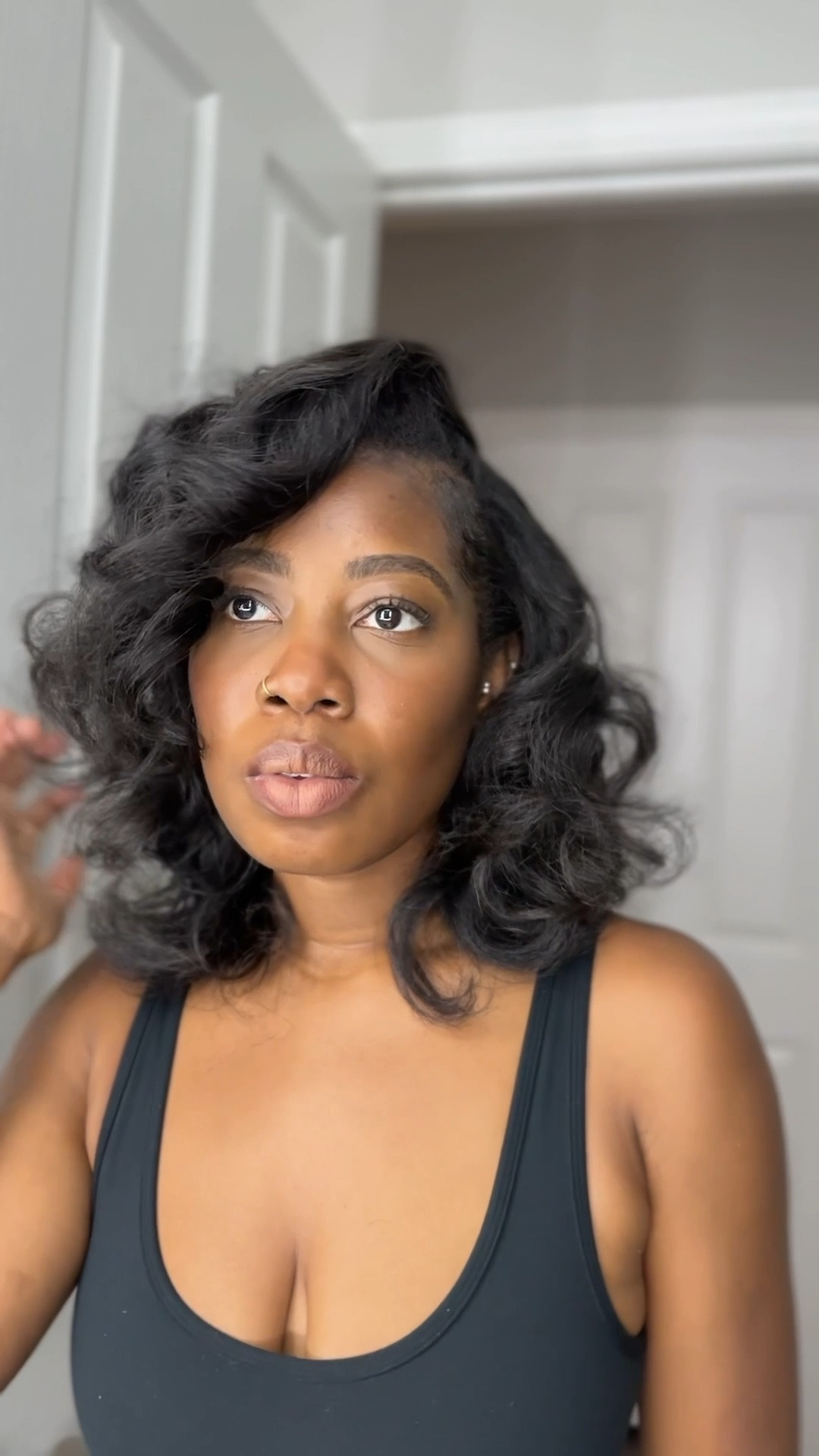 Products I used to get this no heat curls look 