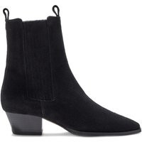Aeyde Agata Cow Suede Leather Black | Balardi (US & Canada)