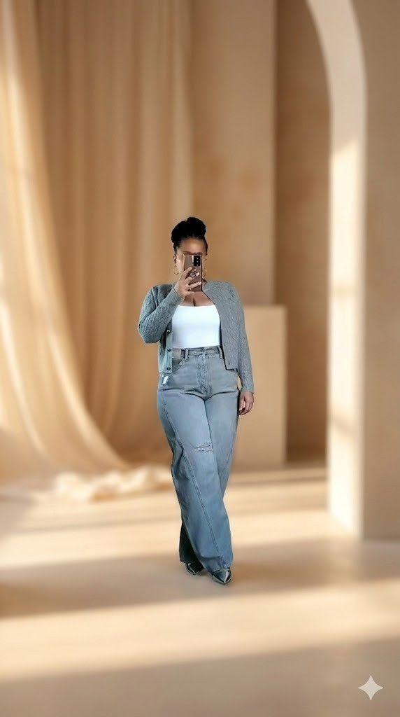 Soft glam neutrals for the win ✨
This is my go-to “effortless but polished” look — comfy denim, a cozy knit, and a clean white base that just works for everyday style. Perfect for running errands, casual meetups, or that “put together without trying too hard” vibe. Shop the full look on my LTK 💛 #SoftGlamStyle #EverydayOutfit #CasualChicLook #NeutralAesthetic #EffortlessStyle 

#LTKOver40 #LTKWorkwear #LTKootd