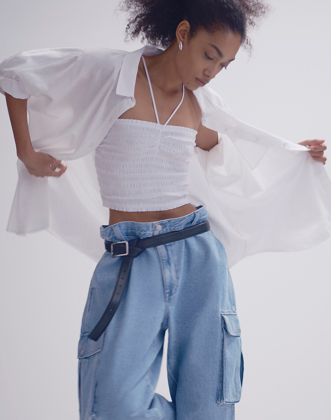 Signature Poplin Short-Sleeve Button-Down Shirt | Madewell