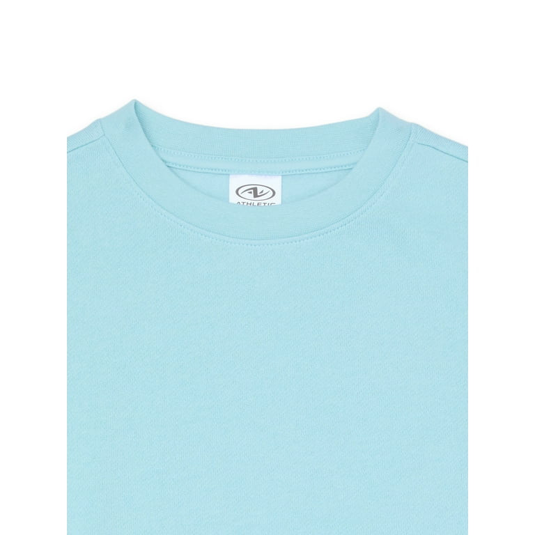 Athletic Works Girl's Active Fleece Sweatshirt, Sizes 4-18 & Plus | Walmart (US)