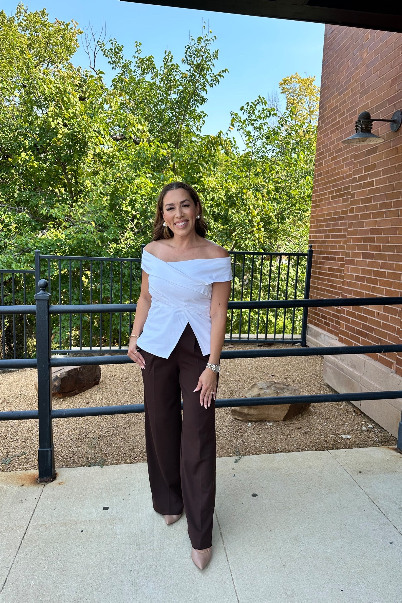 Business casual but, make it chic. 🤎

#LTKStyleTip #LTKOver40 #LTKWorkwear