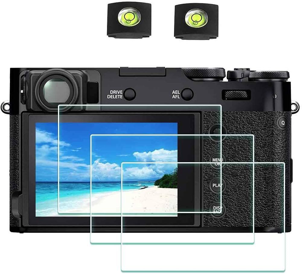 Screen Protector for Fujifilm X100VI X100V Fuji X-100VI X-100V Camera [3Pack] with Hot Shoe Cover... | Amazon (US)