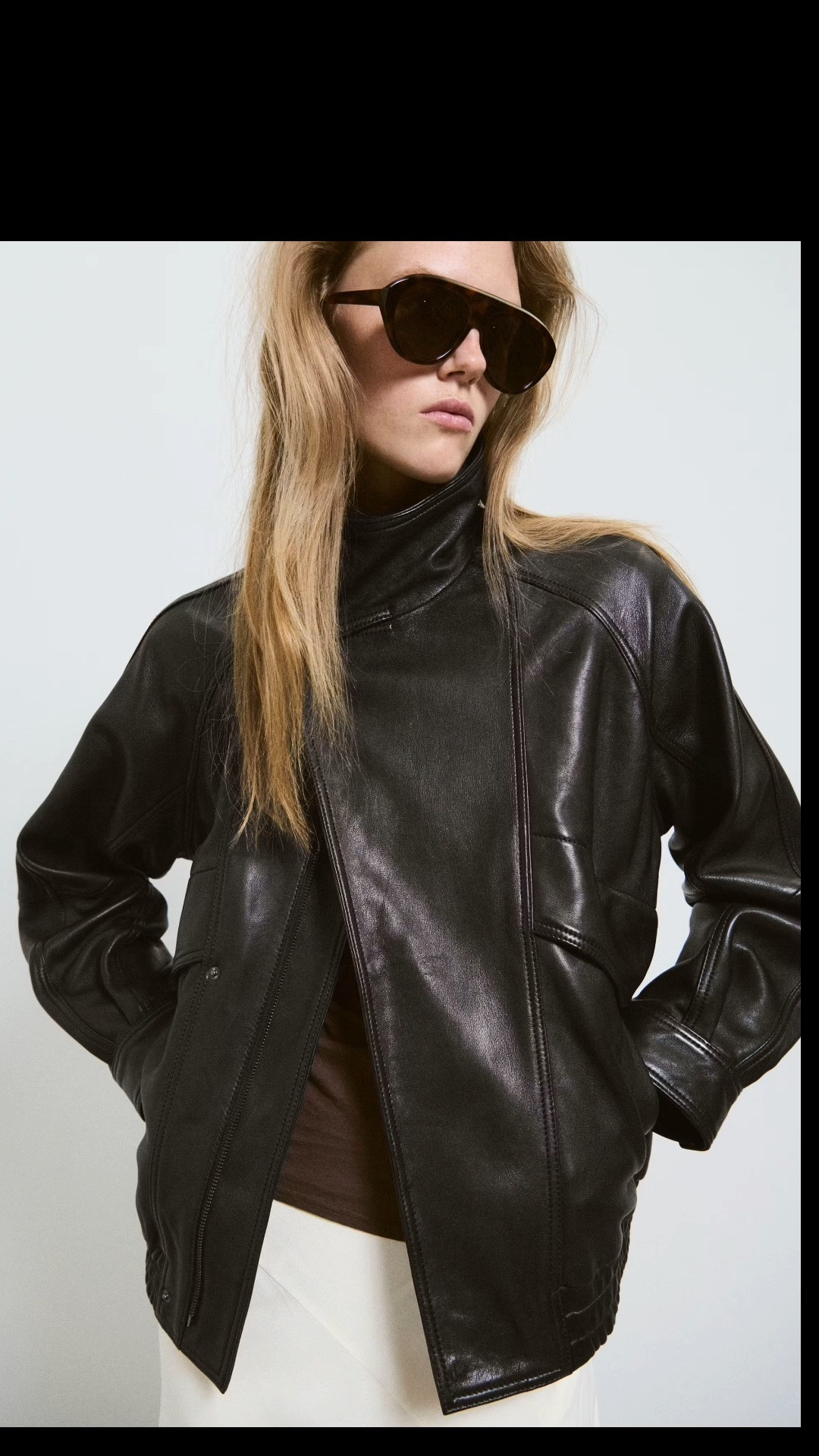 New fall arrivals at Mango - leather jackets, plaid, funnel neck jackets, denim shirts, western style

#LTKSeasonal #LTKSaleAlert