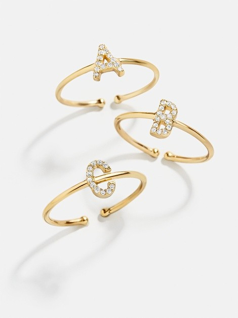 Alpha Diamond Adjustable Ring | BaubleBar (US)