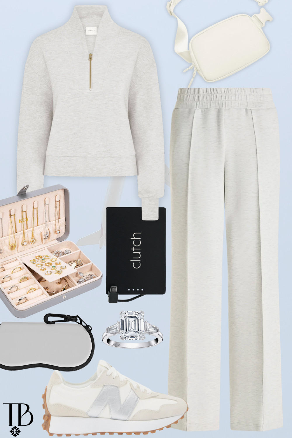 Neutral airport uniform but make it elevated ✈️🤍 This soft zip-up + wide-leg set paired with classic sneakers and travel essentials is the perfect blend of comfy and polished for long travel days.

 

 #LTKgrwm #LTKootd #LTKTravel