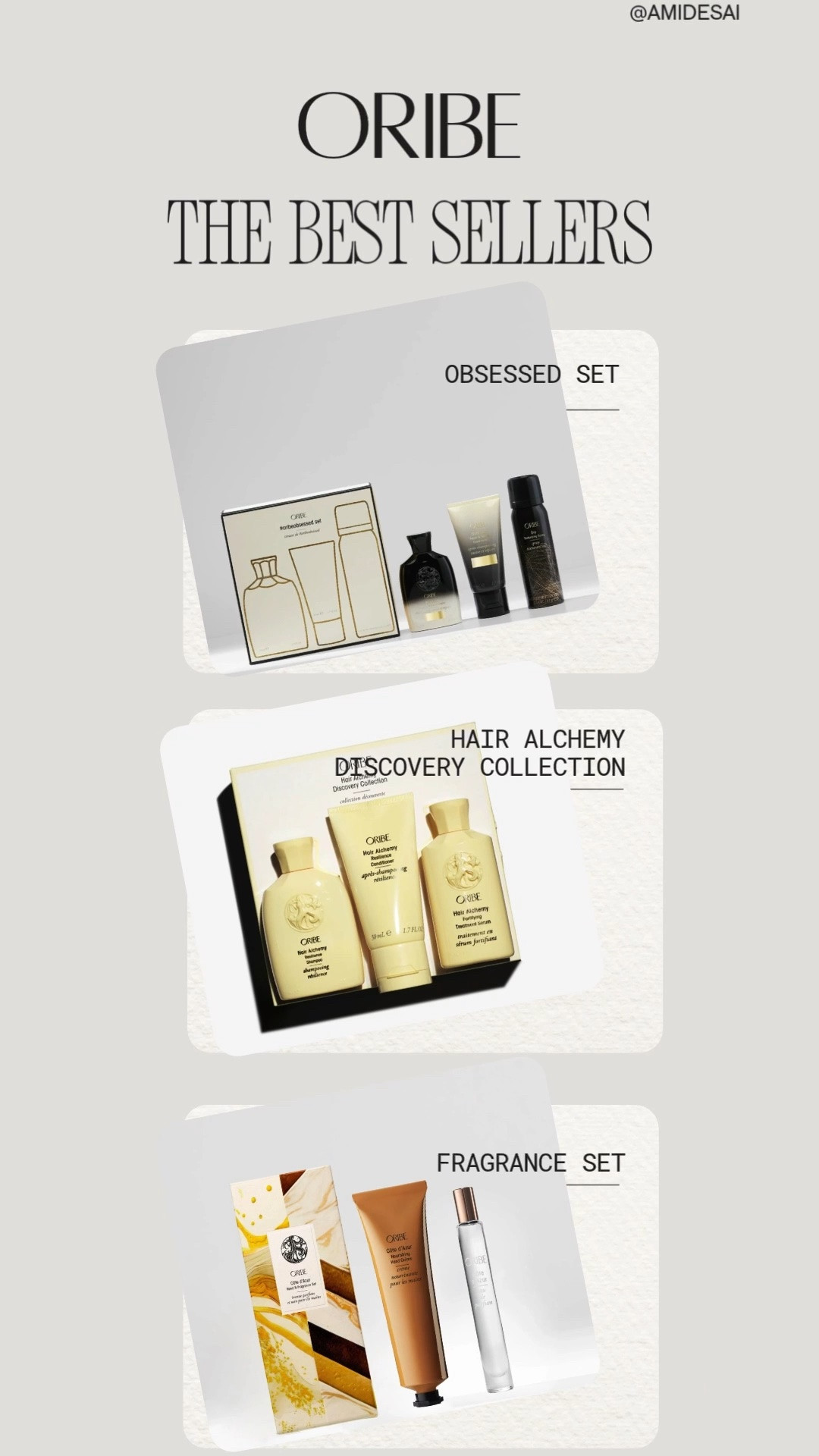 The best sellers from Oribe for all your hair needs!! Love these sm for travelling as well!

#LTKsummer #LTKbeauty #LTKgiftguide
