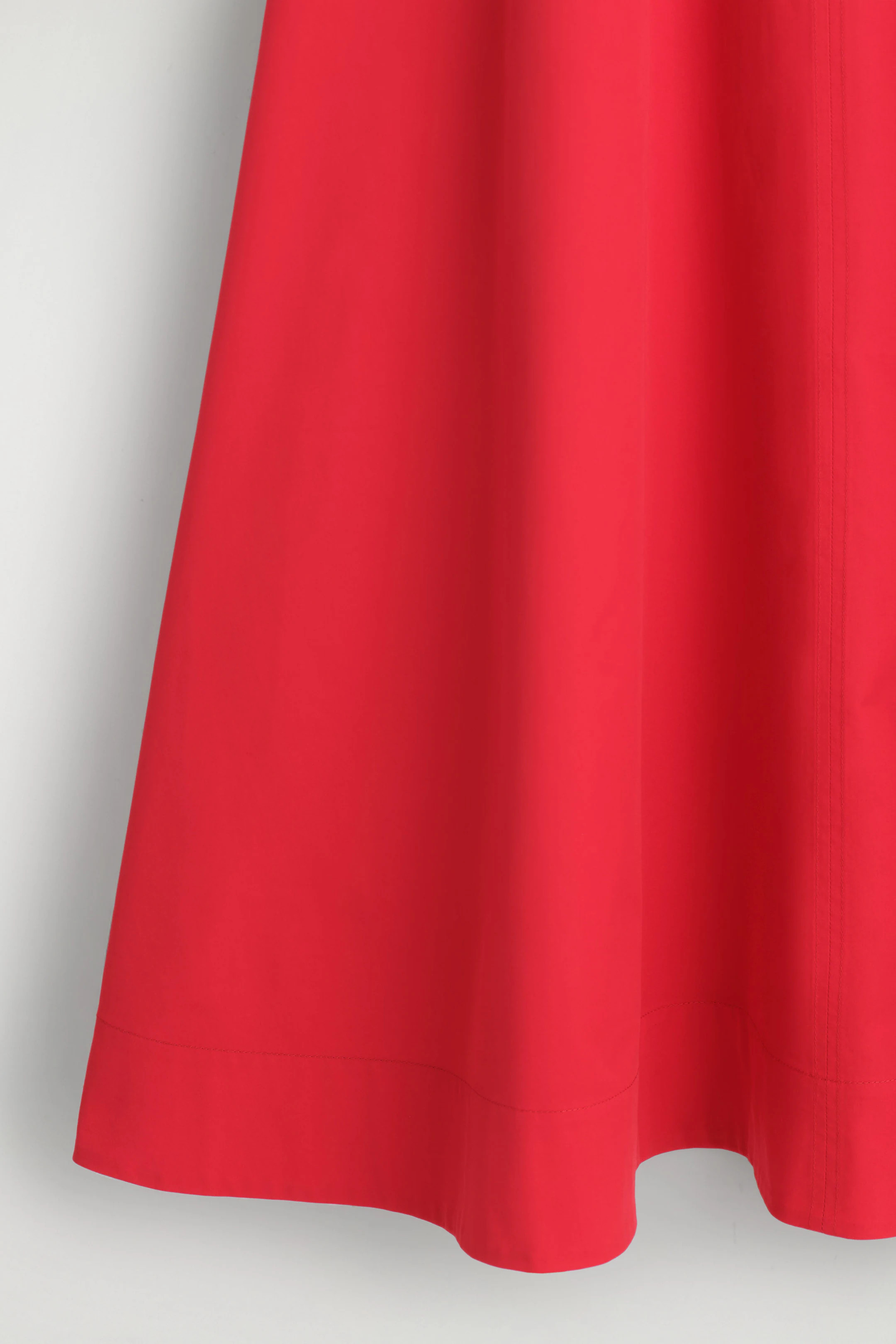 TIE-BACK A-LINE MINI DRESS - RED | COS AU | COS (AU)