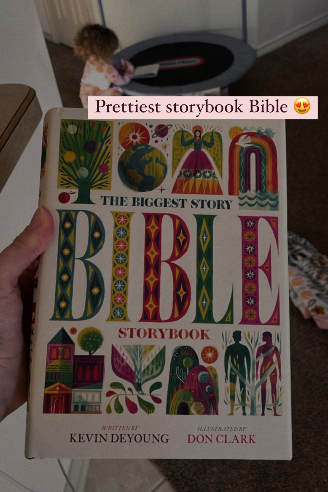 Such a beautiful storybook Bible! This would make for a sweet gift 🫶🏼

#LTKGiftGuide #LTKMostLoved #LTKkids