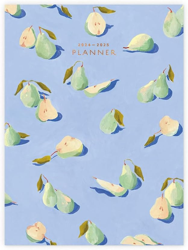 Legacy Perfect Pear 8 x 6 Paper 2024-2025 Seedlings Soft Cover On The Go Planner | Amazon (US)