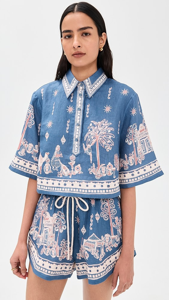 Acacia Cropped Shirt | Shopbop