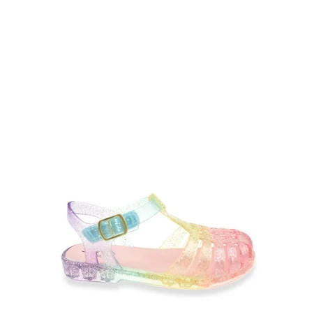 Wonder Nation Toddler Girls Jelly Sandal | Walmart (US)