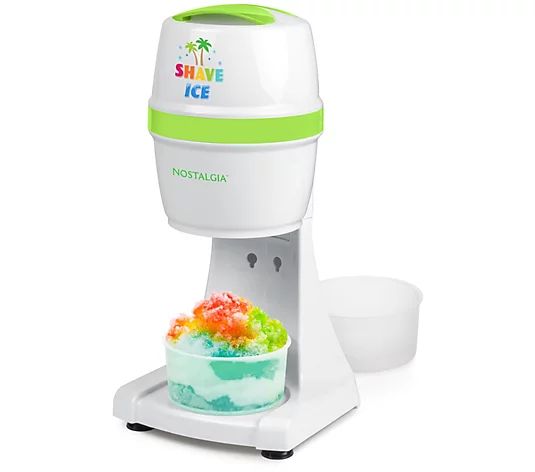 Nostalgia Electric Shave Ice & Snow Cone Maker - QVC.com | QVC