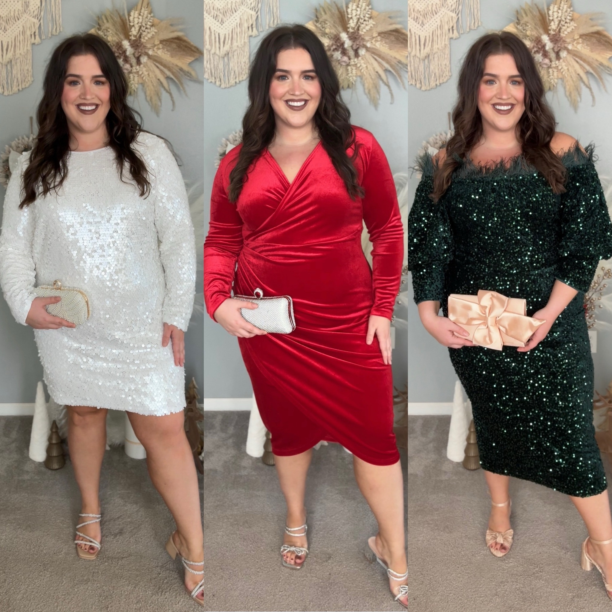 Sleeved holiday dresses 🎄 Affordable size dress options 
XXL
XXL
2XL

#LTKHoliday #LTKPlusSize #LTKParties