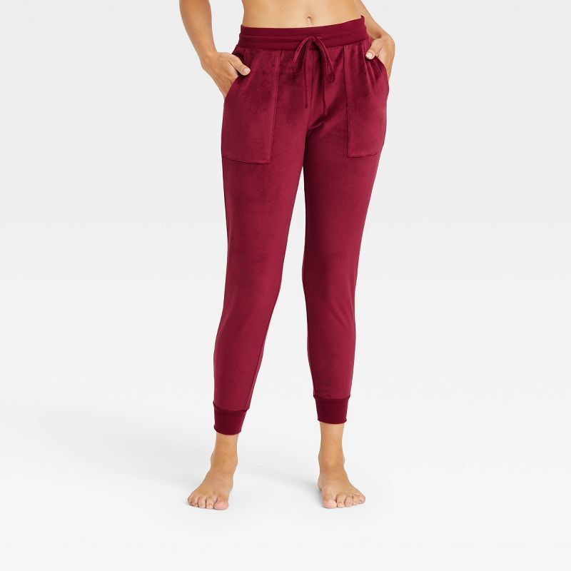 Women's Cozy Fleece Lounge Jogger Pants - Stars Above™ | Target