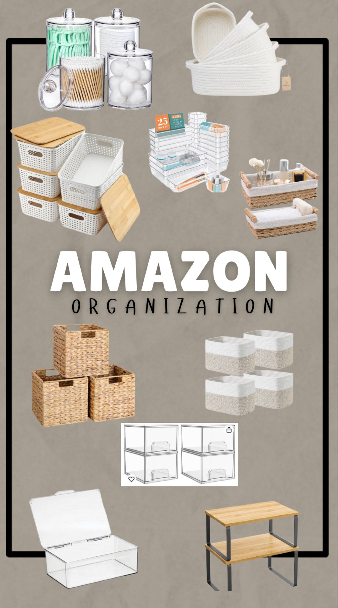 My favorite home organization products. These products provide storage and are aesthetic! 


Organize, home organization, basket, storage, aesthetic, practical, storage solution, jar

#LTKHome