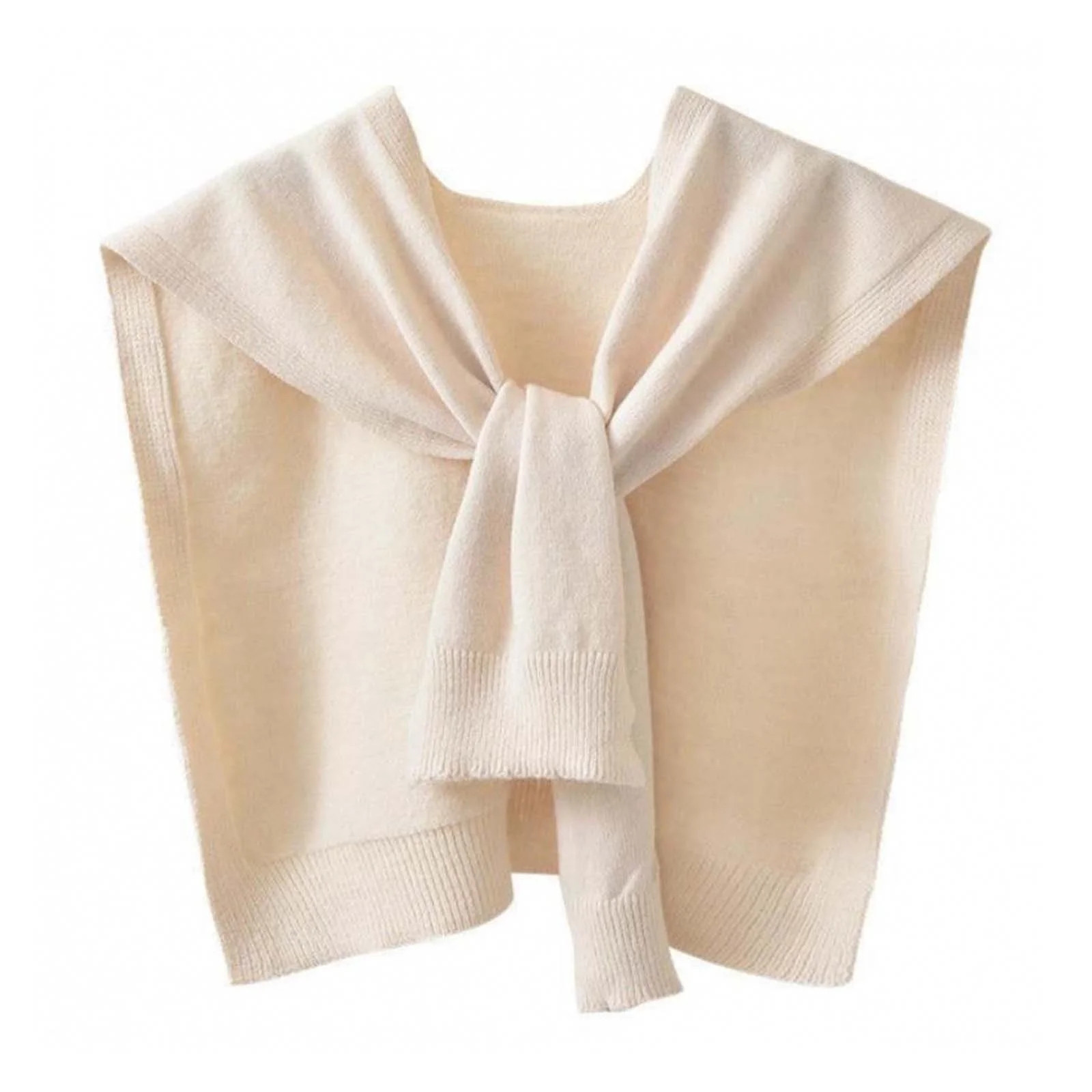 Fashion Sweater Shawl Wraps for Women Sweater Knitted Knotted Shawls Travel Casual Scarf Cape Sho... | Walmart (US)