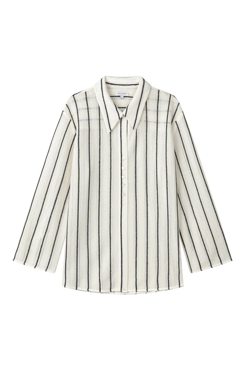 Vitoria Shirt - Striped | Petite Studio NYC