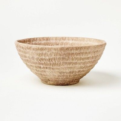 Ceramic Textured Bowl Brown - Threshold™ designed with Studio McGee | Target