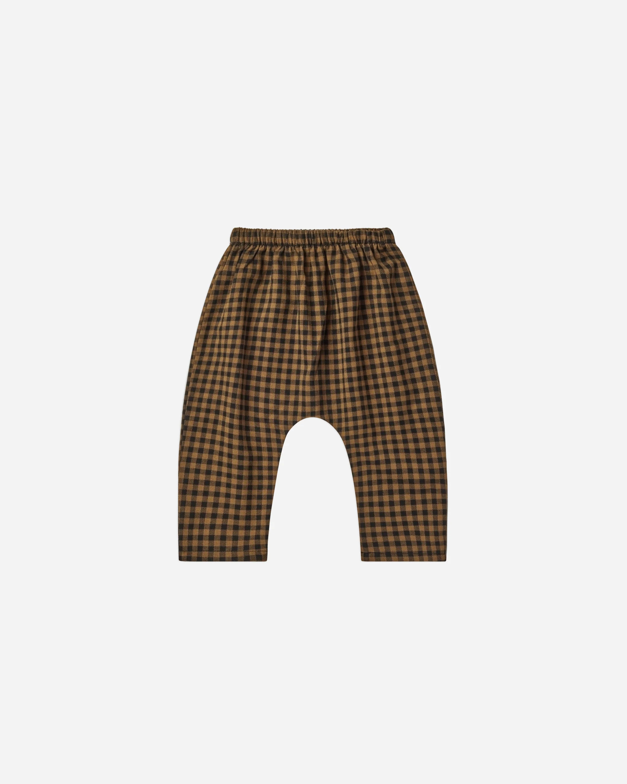 rowan pant || chartreuse plaid | Rylee + Cru