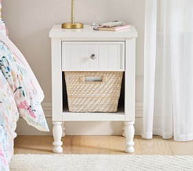 Catalina Nightstand with Charging Station and Nightlight (18") | Pottery Barn Kids
