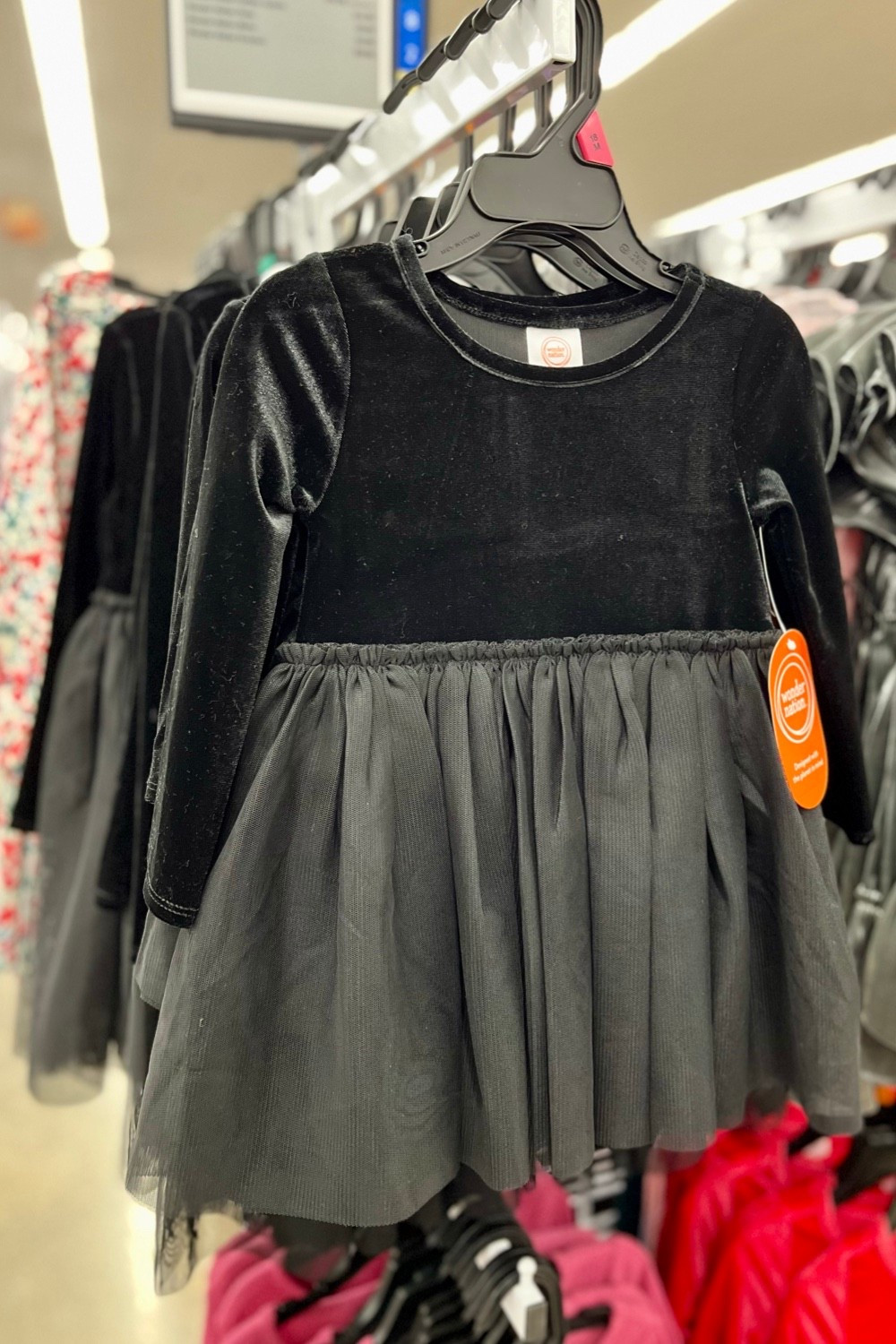 This black toddler winter party dress is only $4.99 today when purchased online at Walmart. 

#LTKWedding #LTKBaby #LTKFindsUnder50