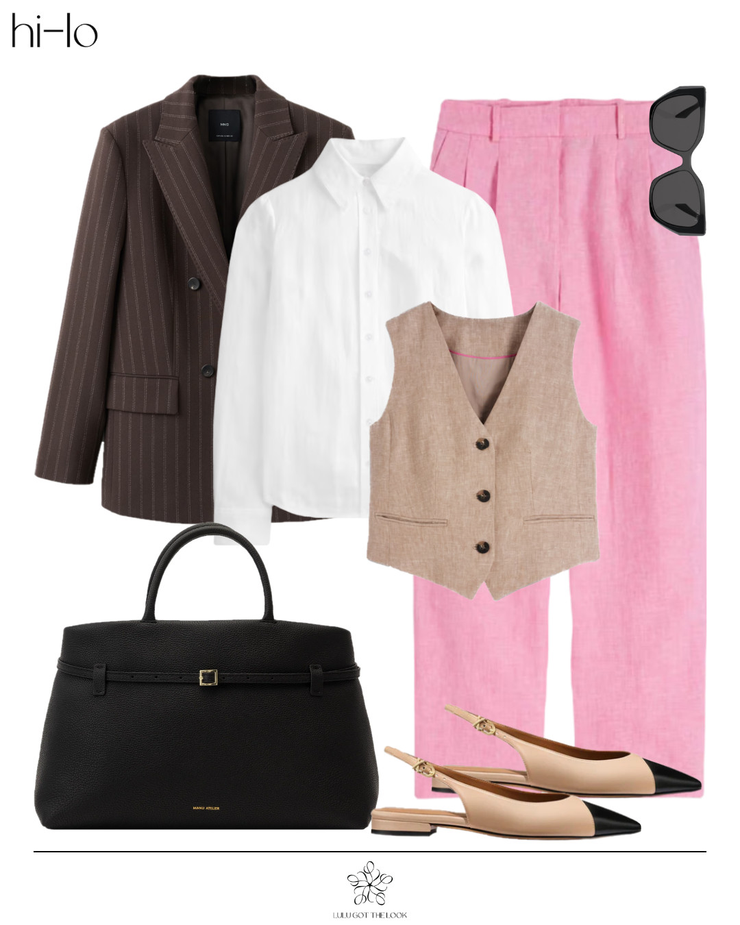 Brown, pink and beige - 4 styles: hi-lo 

 #LTKootd #LTKSeasonal #LTKU