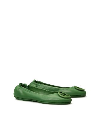 Tory Burch Minnie Travel Ballet Flats, Leather | Tory Burch (US)