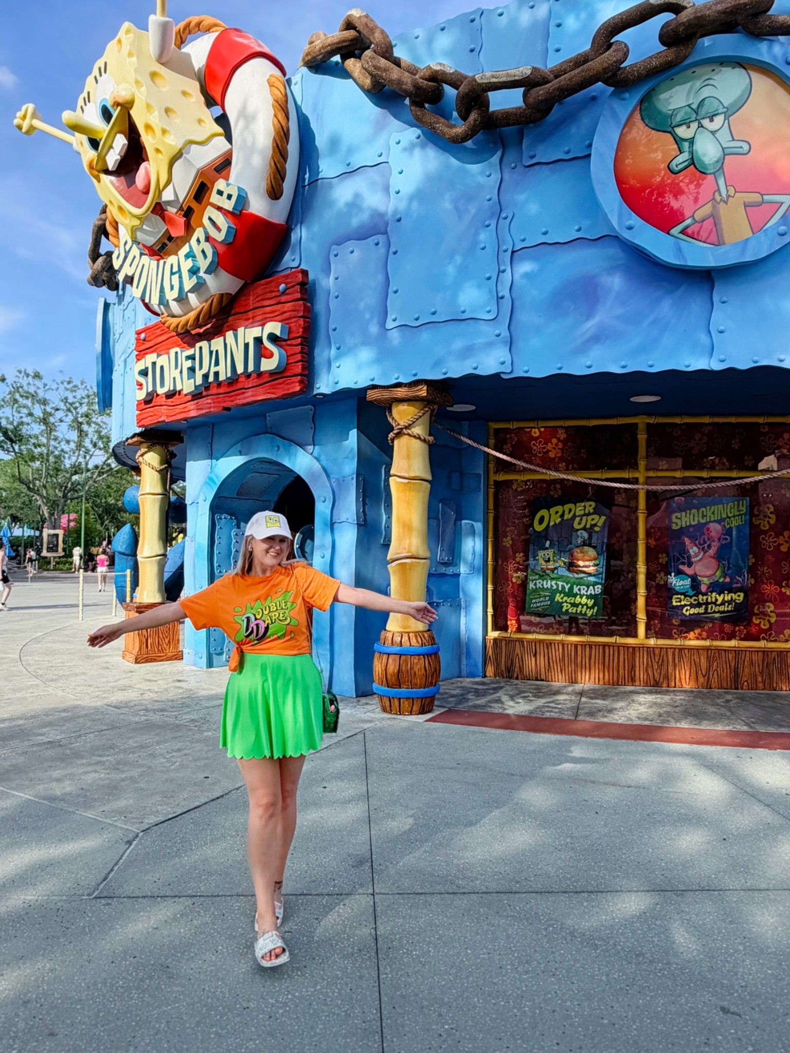 Throwback Nickelodeon fit 💛