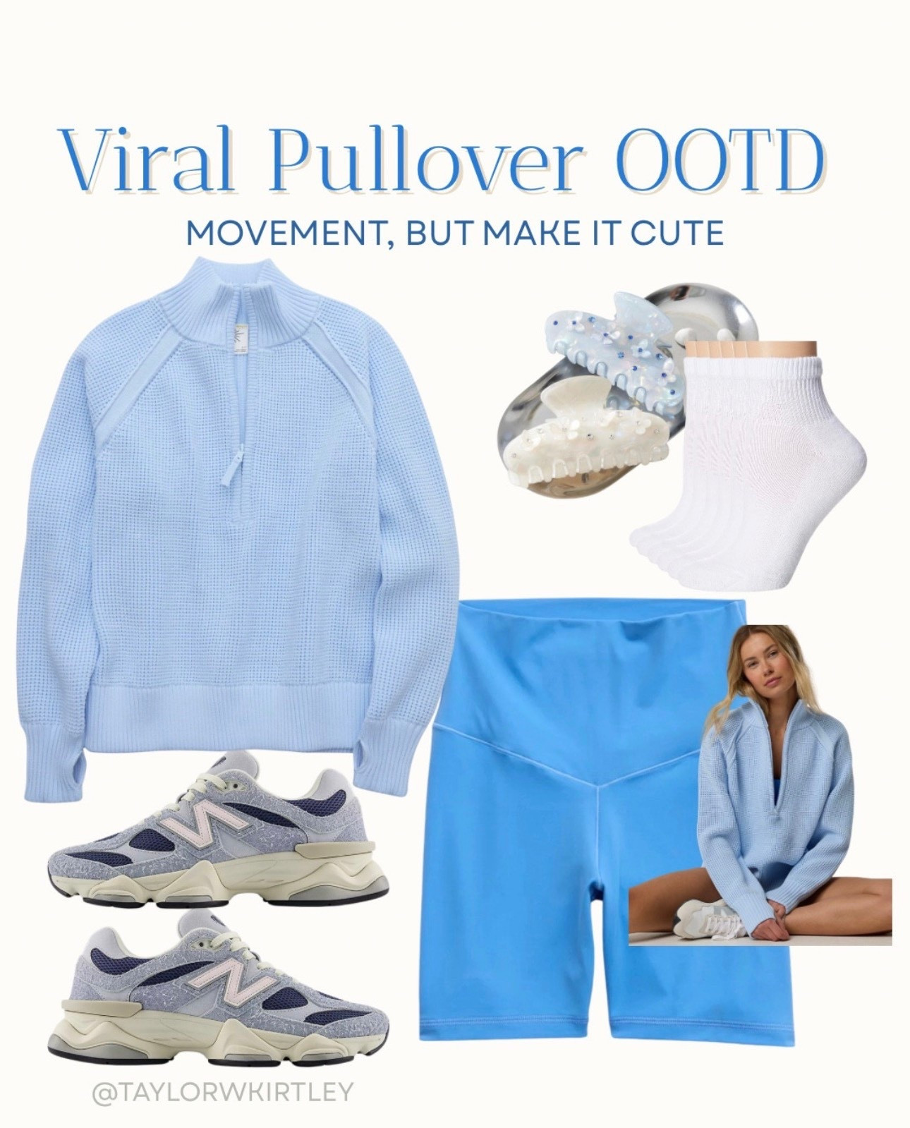 My favorite trendy layered walking outfit lately.  Cute enough for errands, comfortable enough for getting all your steps in and layered so you can wear it during the winter to spring transition:
• oversized pullover (the ultimate cozy layer)
• high rise biker shorts for a flattering, sculpted fit
• ankle socks + cute walking sneakers for all day comfort

This look is perfect for hot girl walks, coffee runs, travel days, casual weekends, and everyday athleisure when you want to feel put together without overthinking it. The oversized layer balances the fitted biker shorts for that relaxed, elevated sporty vibe that’s everywhere right now.

Comfortable, flattering, and easy to recreate. The ideal walking outfit for women in their 30s.

#WalkingOutfit #AthleisureStyle #BikerShortsOutfit #WomenInTheir30s #OversizedCardigan #CasualChic #EverydayAthleisure #HotGirlWalk #ComfyStyle #SportyStyle #EffortlessOutfit #WellnessLifestyle #StepGoals 

 #LTKgrwm #LTKootd #LTKfitnessgoals

#LTKmorningroutine #LTKActive #LTKootd

#LTKootd #LTKSpringSale #LTKmomlife

#LTKgrwm #LTKfitnessgoals #LTKootd