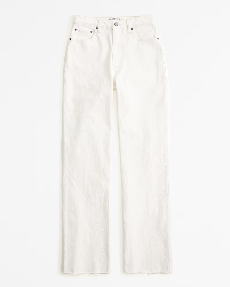 Curve Love High Rise 90s Relaxed Jean | Abercrombie & Fitch (US)