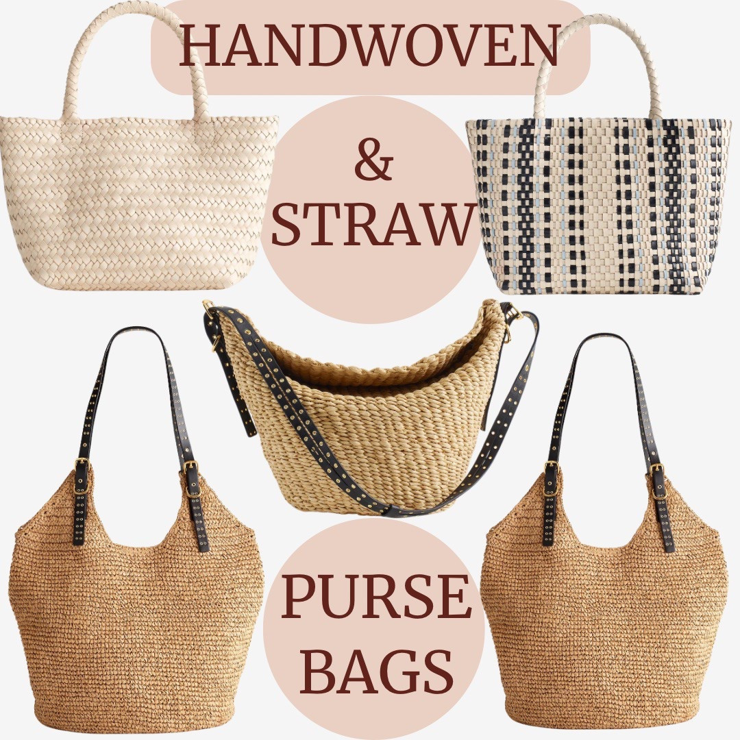 Ready to style your outfit with your favorite purse or tote bag. These neutral bags are perfect for any day!  Handwoven Summer Bag | Straw Purse | Summer Purse Idea | Summer Straw Bag Idea | Summer Vacation Bags | Summer Vacation Totes | Mother’s Day Gift Idea | Madewell Bags 

#LTKGiftGuide #LTKTravel #LTKxMadewell