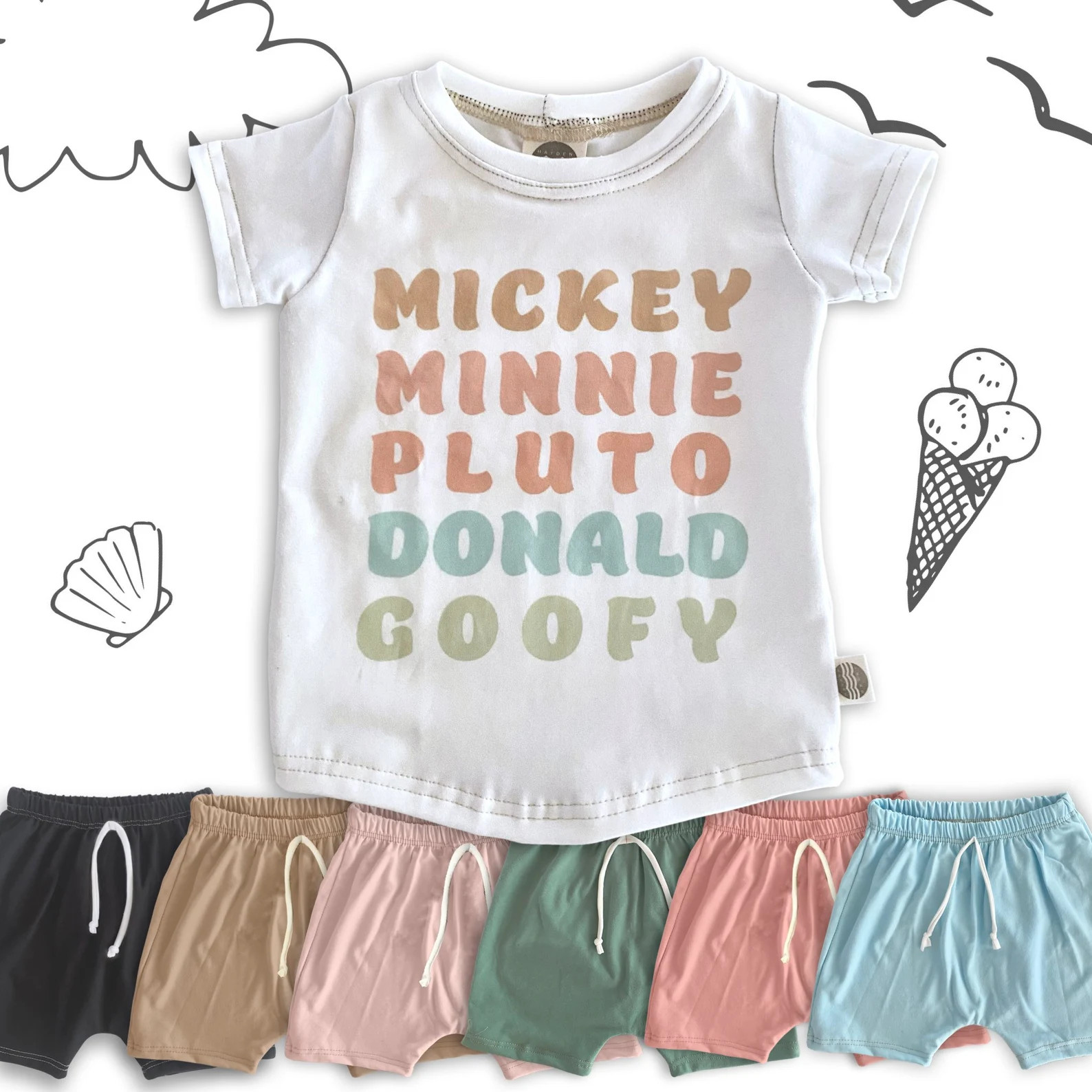 Disney Character Tee Disney Set Disney Vacation Tee for - Etsy | Etsy (US)