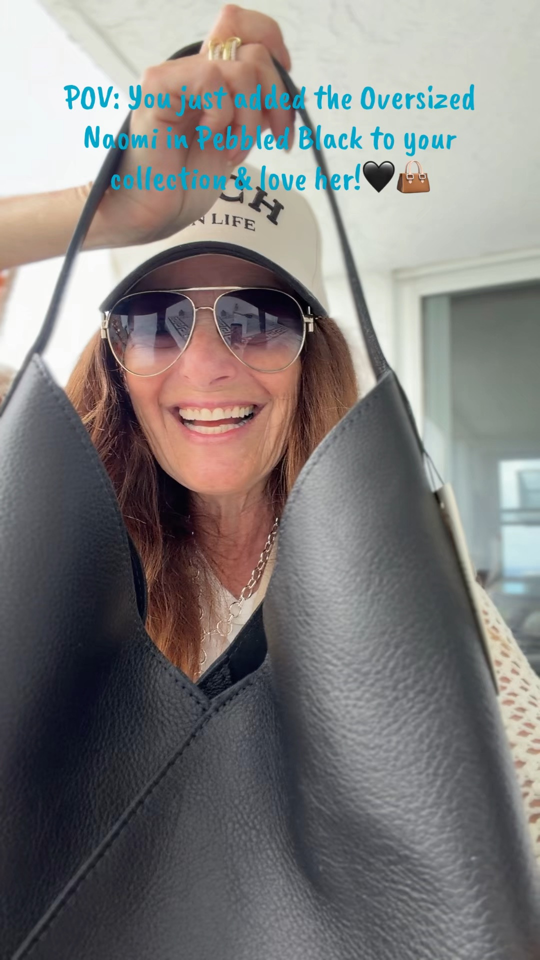 The Portland Leather Naomi Oversized in Pebbled Black is perfect for everyday & any OOTD. Use CODE: SUNNY25 for 25% off! #portlandleather

#LTKootd #LTKOver40 #LTKTravel