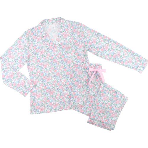 Ladies Pink And Blue Liberty Pajamas | Cecil and Lou