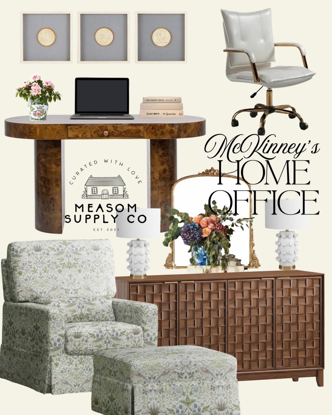 This feminine-chic home office is a masterclass in balance—effortlessly blending classic elegance and timeless appeal with a sharp, modern edge.

Designed for a client who envisioned a workspace that was both moody and feminine. By layering rich, tactile textures with sophisticated prints, we transformed a standard room into a curated sanctuary. It’s more than just a place to work; it’s a space designed to inspire, exactly as she imagined.

#NancyMeyers #NancyMeyersAesthetic #CoastalGrandmother #ClassicStyle #EffortlessStyle

#LTKHome #LTKdayinmylife #LTKWorkwear