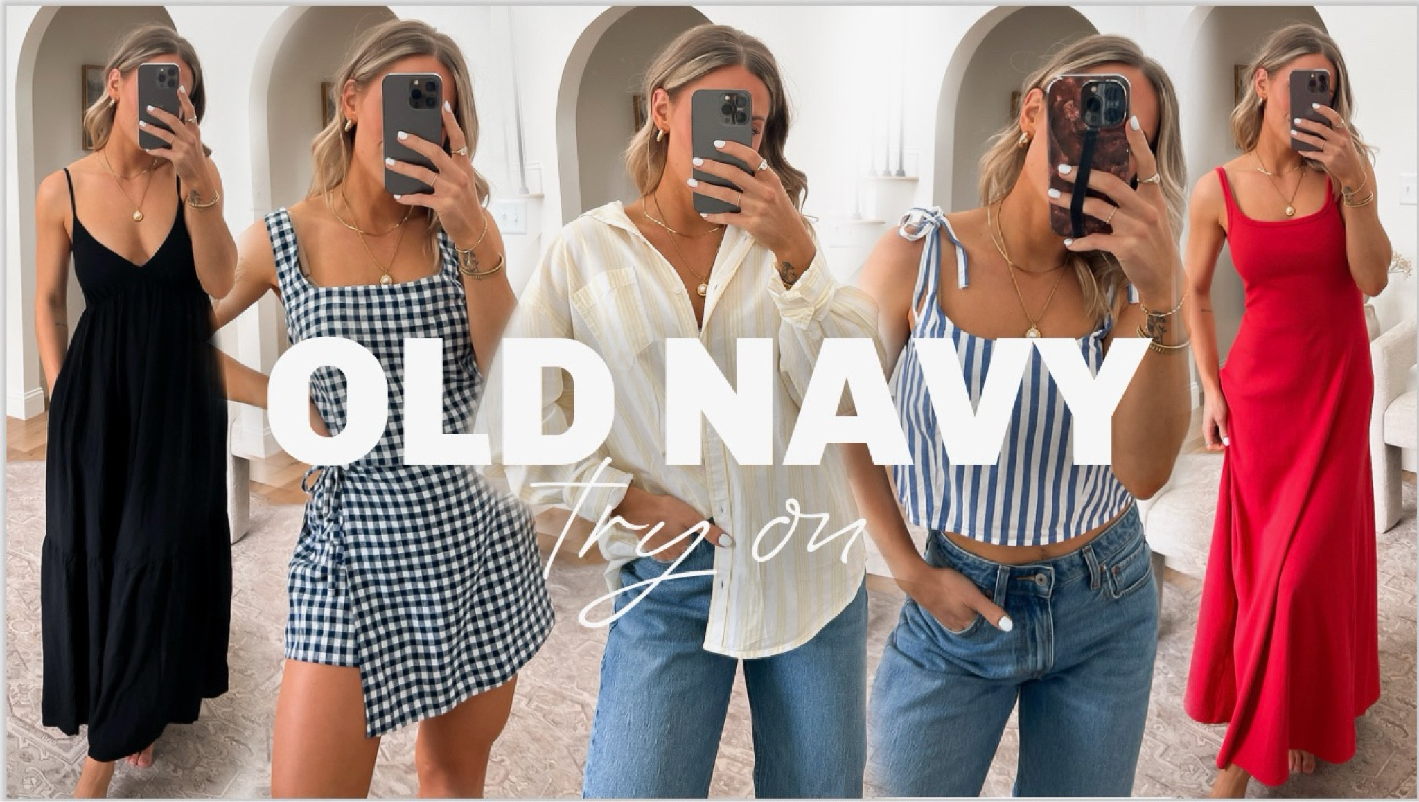 Did you catch my Summer Old Navy Try on Haul?! ☀️ 

You can watch it on YouTube here!! 📺 ohttps://youtu.be/zXFvNsjdb4E?si=-J84sirIsr-aCkPl

I explain sizing and how to style things as well!! 🫶🏻 

#LTKStyleTip #LTKSeasonal #LTKFindsUnder50