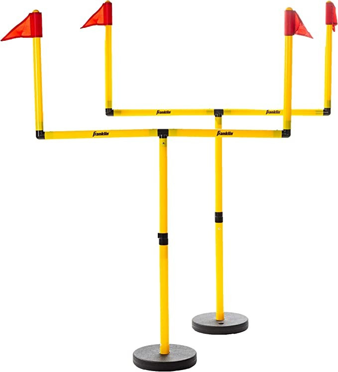 Franklin Sports Youth Football Goal Post Set - Kids Football Easily Adjustable Field Goals - Incl... | Amazon (US)