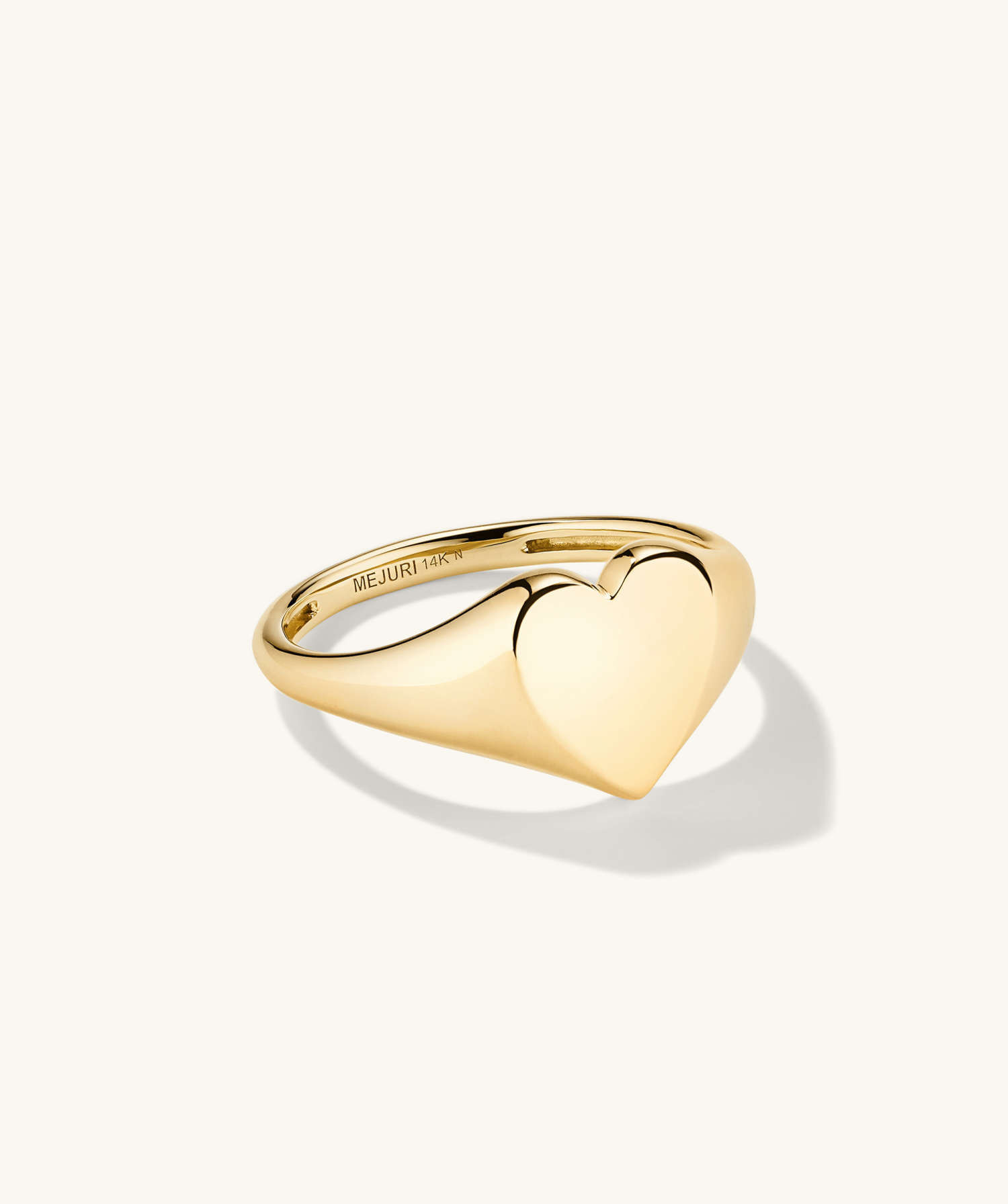 Small Heart Signet | Mejuri (Global)